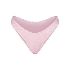 SATIN SWIM CHEEKY TANGA BIKINI BOTTOM | CHERRY BLOSSOM