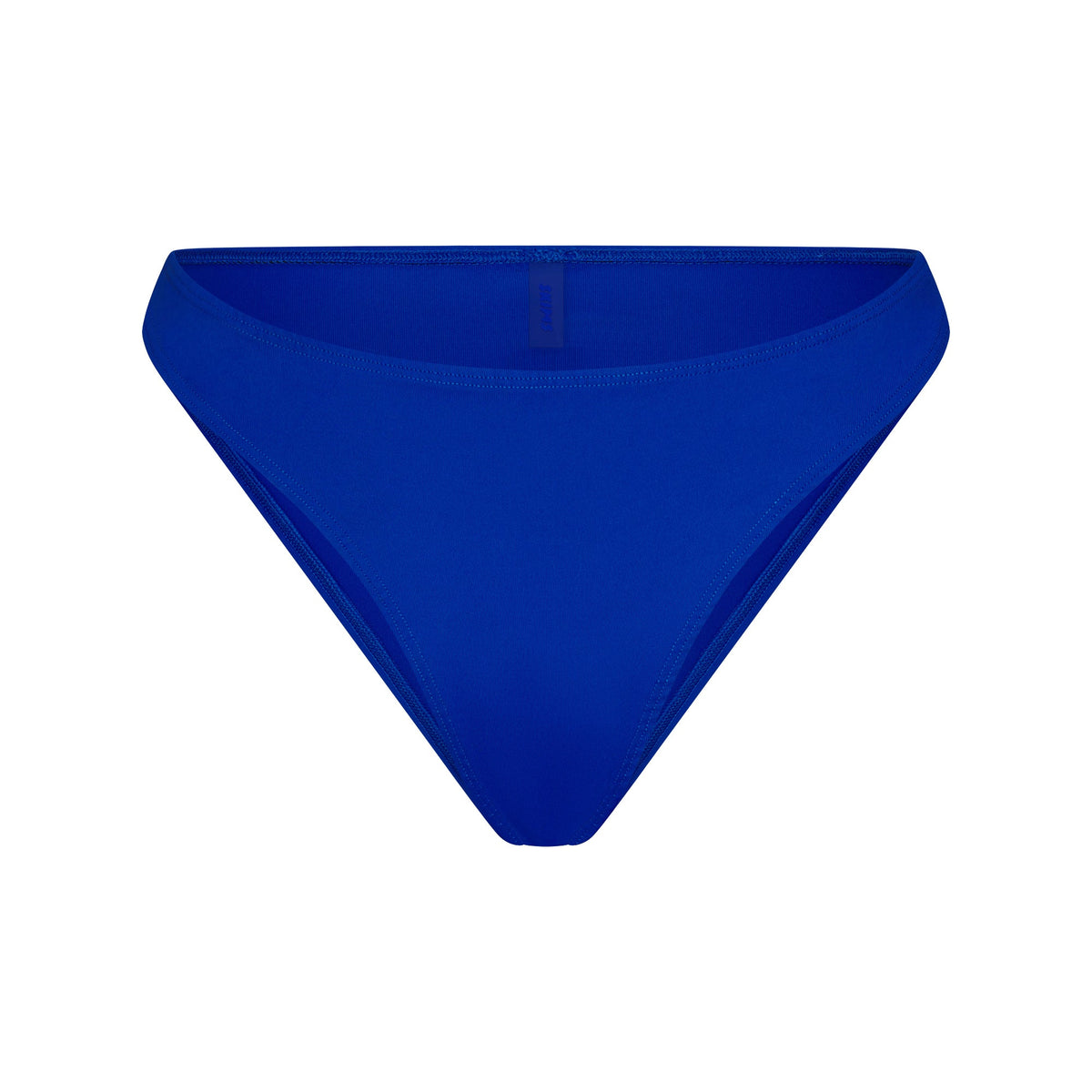 ICONIC SWIM HIGH LEG BIKINI BOTTOM | COBALT