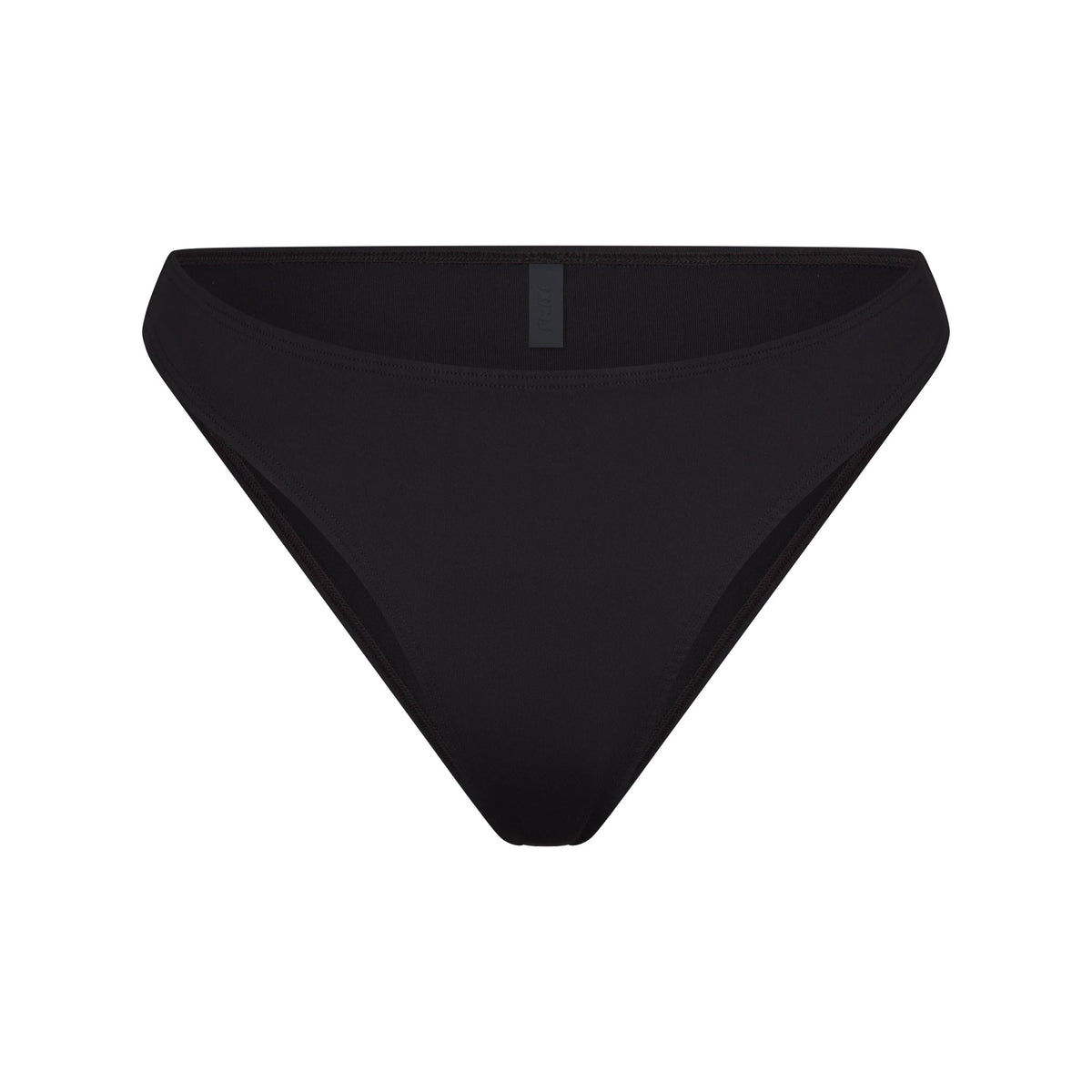 ICONIC SWIM HIGH LEG BIKINI BOTTOM | OBSIDIAN