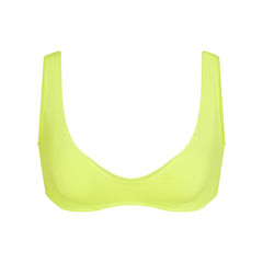 SIGNATURE SWIM PLUNGE BIKINI TOP | SPHENE