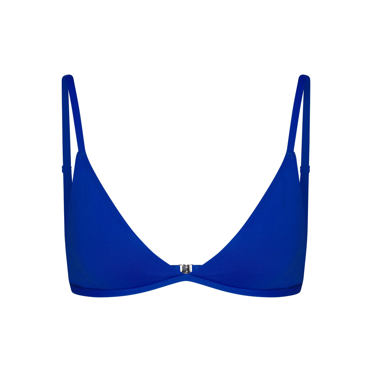 ICONIC SWIM TRIANGLE BIKINI TOP | COBALT