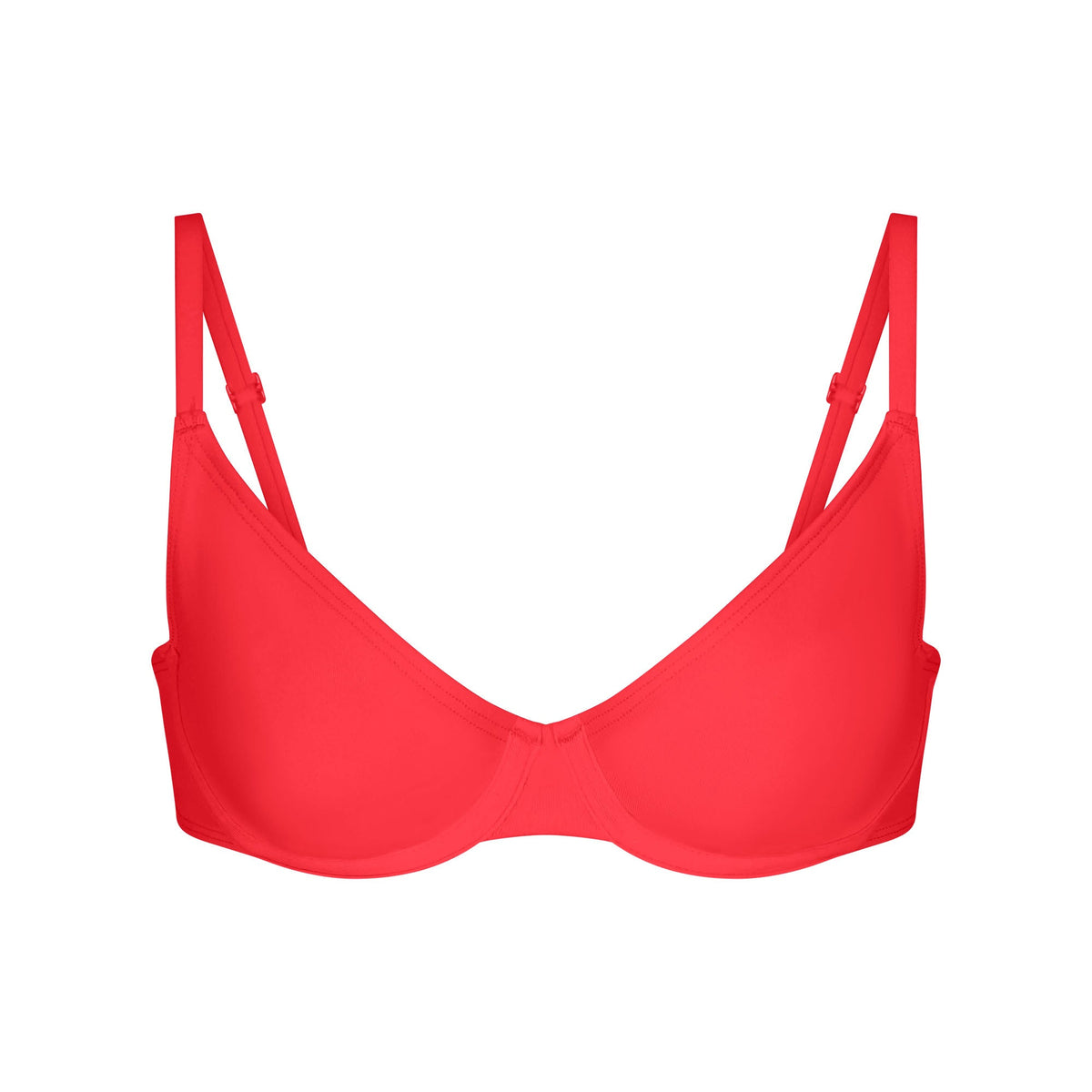 ICONIC SWIM UNDERWIRE BIKINI TOP | CARMINE