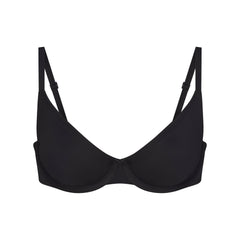 ICONIC SWIM UNDERWIRE BIKINI TOP | OBSIDIAN