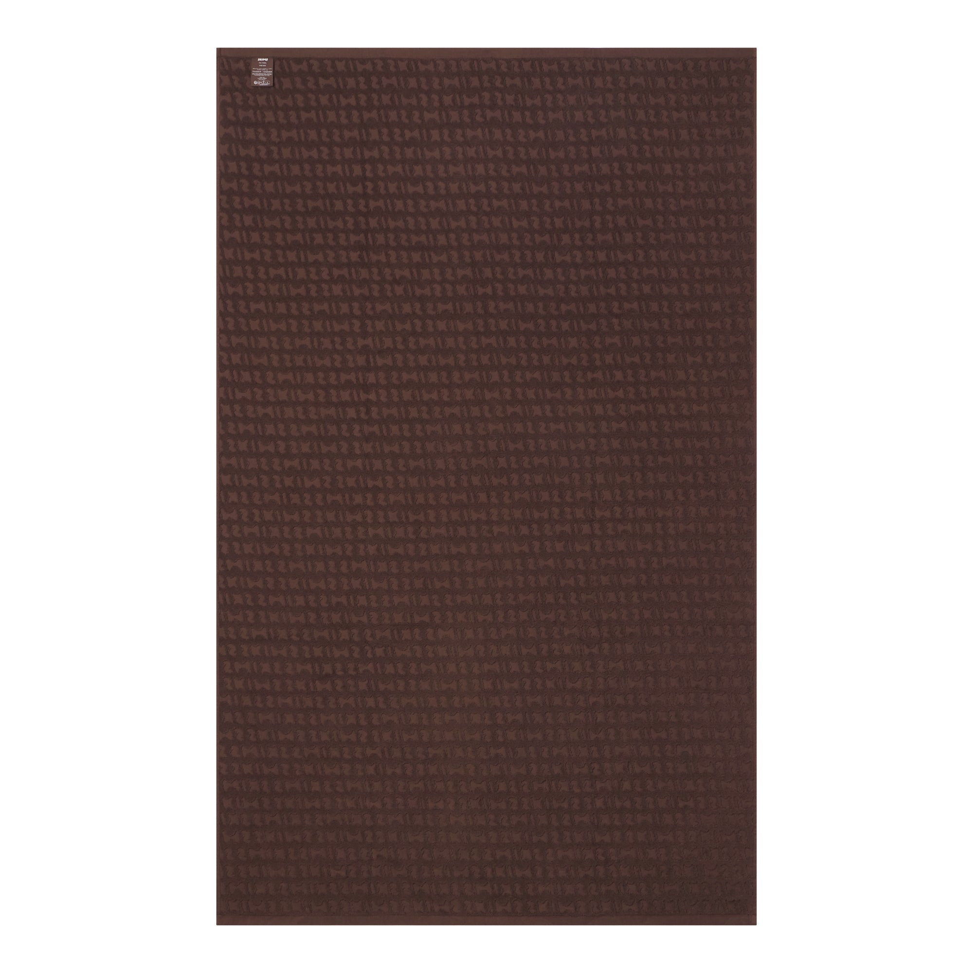 SIGNATURE SWIM TOWEL | DARK SEPIA