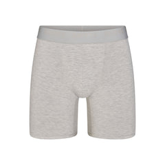SKIMS STRETCH MENS 5" BOXER BRIEF | LIGHT HEATHER GREY