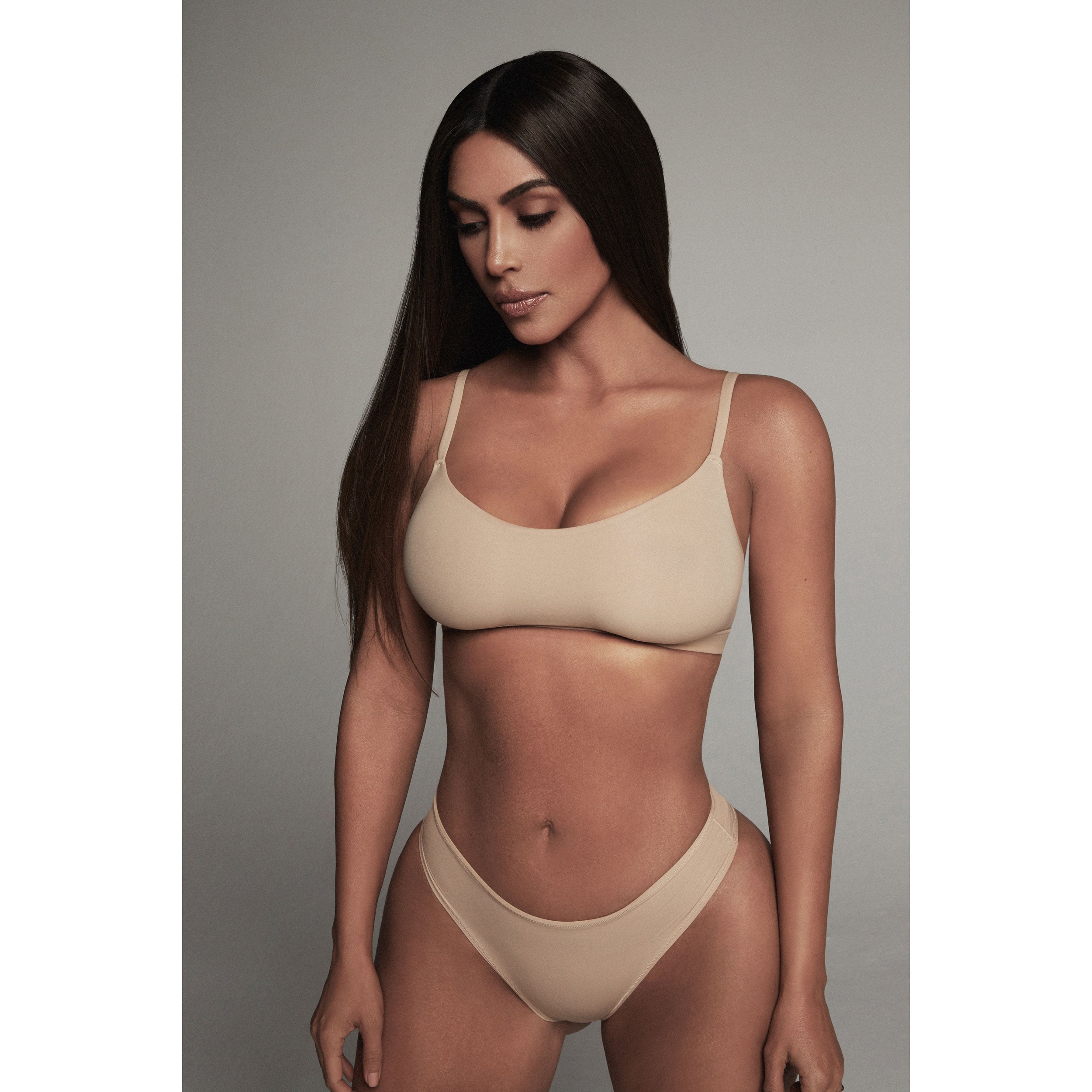 FITS EVERYBODY DIPPED FRONT THONG | COCOA