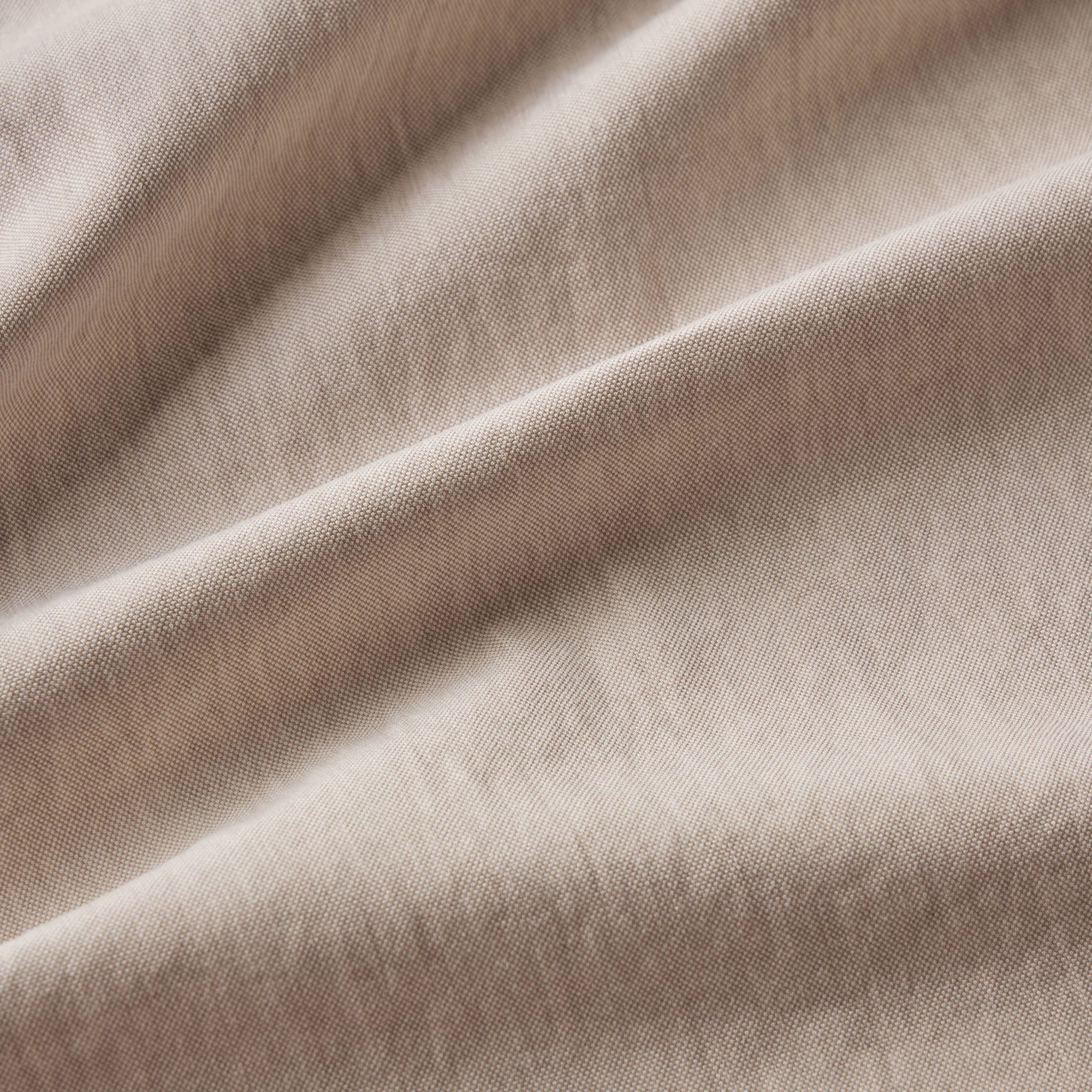 WOVEN MENS RELAXED SHIRT | STONE