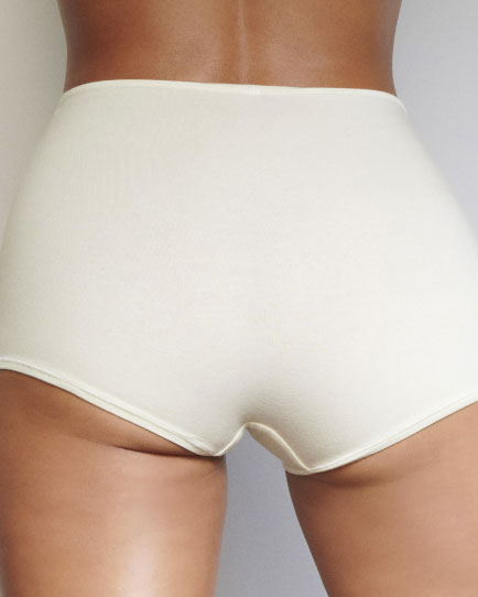 COTTON JERSEY BOY SHORT | BONE