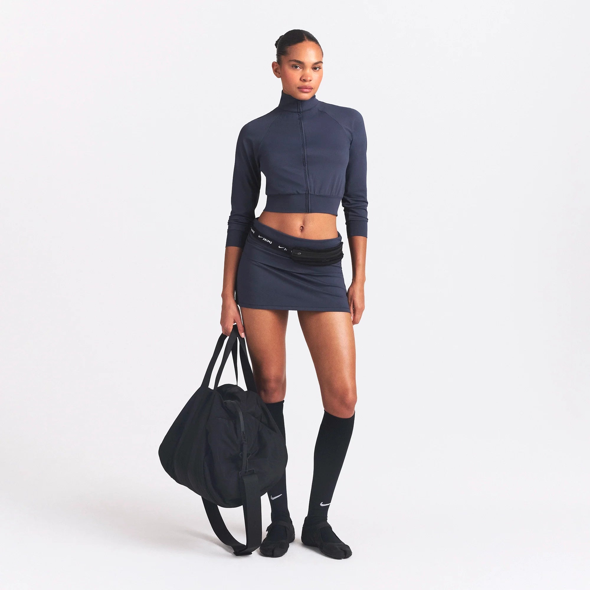 NikeSKIMS AIRY FOLDOVER SKORT | DEEP ROYAL