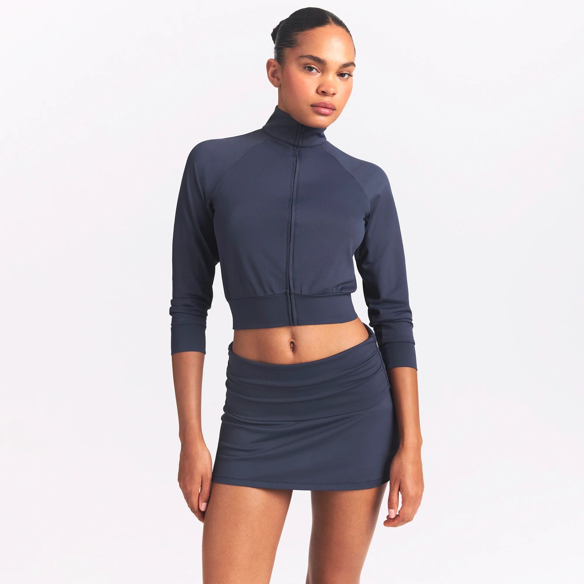 NikeSKIMS AIRY FOLDOVER SKORT | DEEP ROYAL