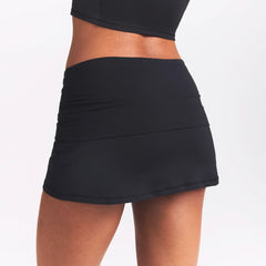 NikeSKIMS AIRY FOLDOVER SKORT | OBSIDIAN