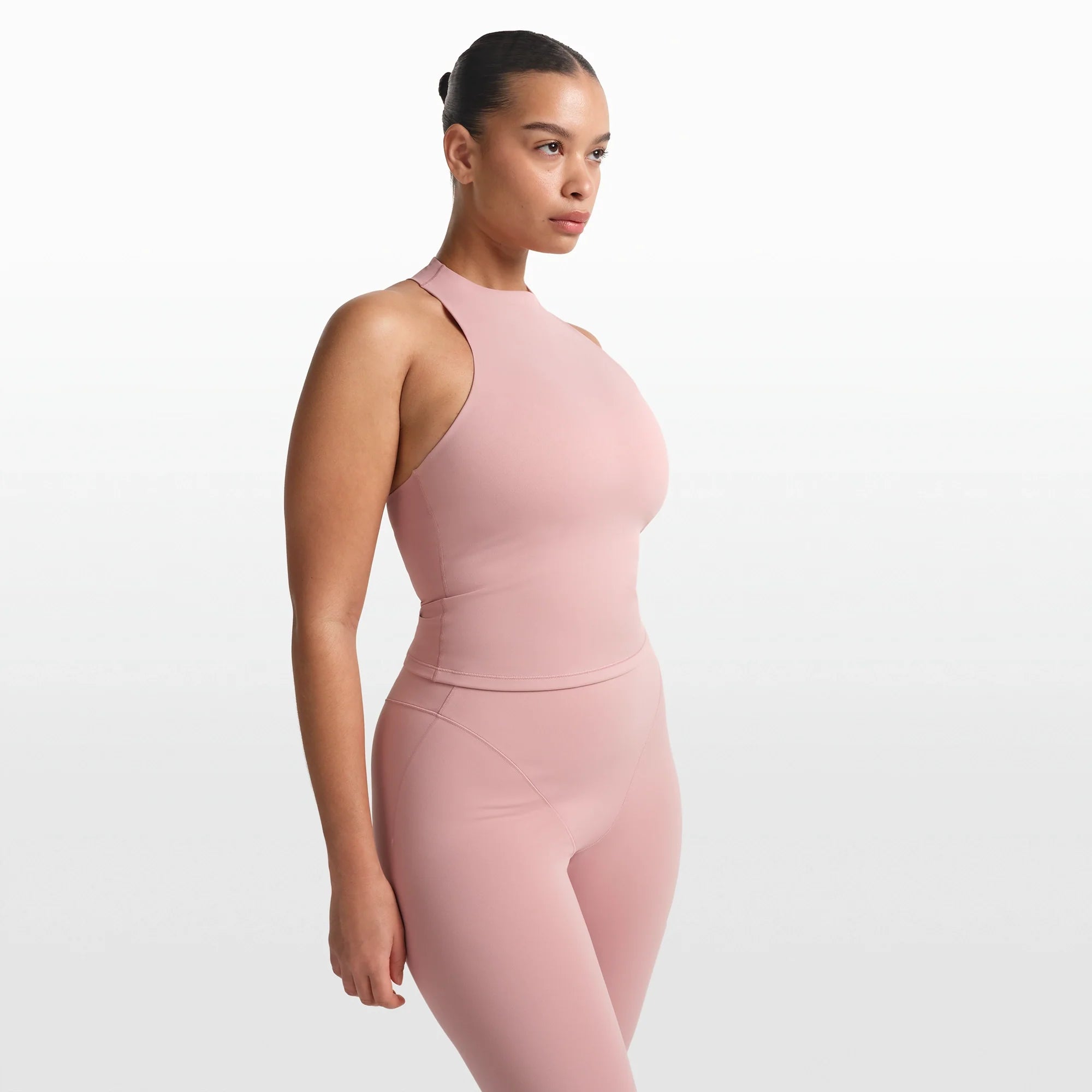 NikeSKIMS MATTE MOCK NECK RACER TANK | HIMALAYAN