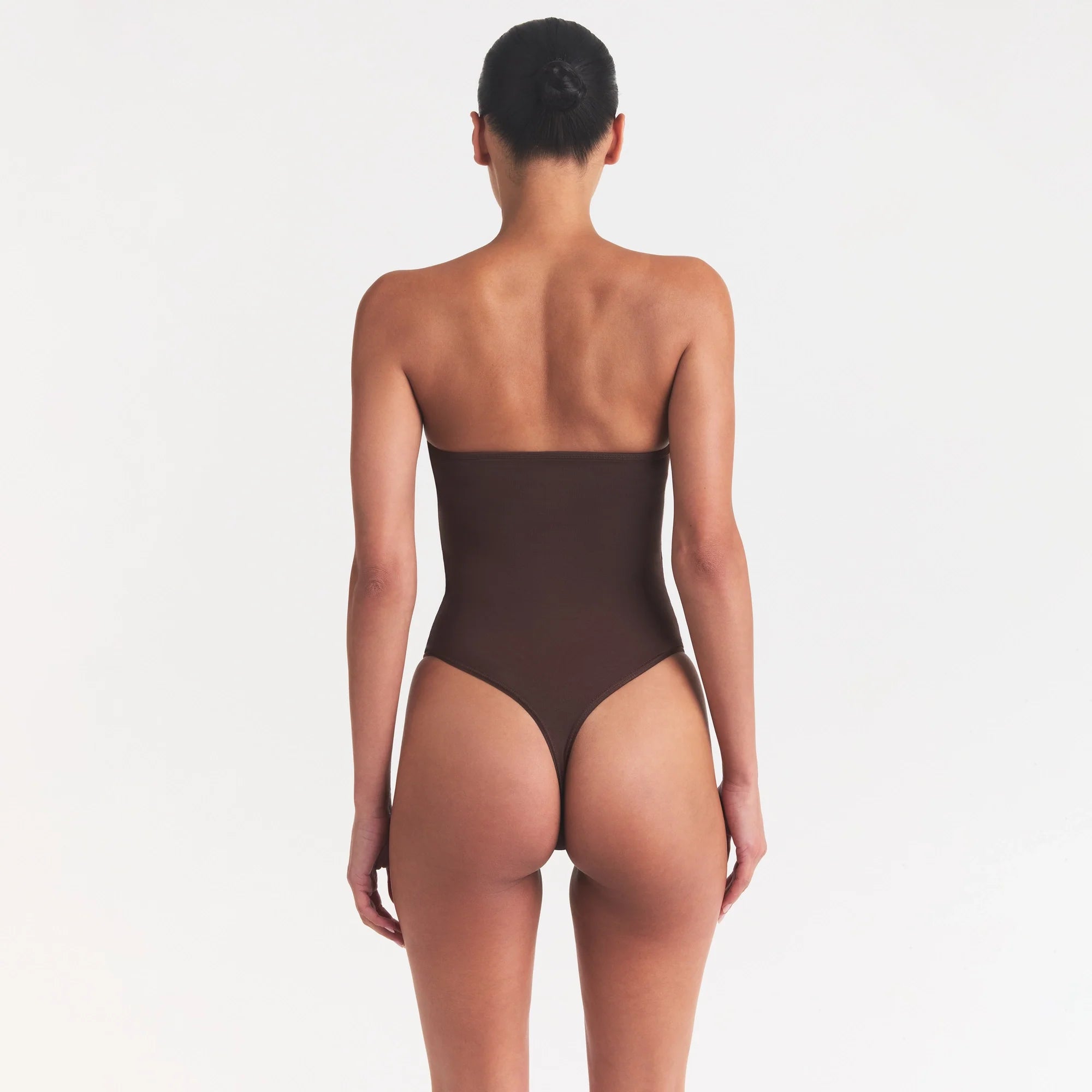 SMOOTH LAYERS STRAPLESS BODYSUIT | COCOA
