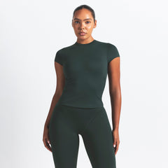 NikeSKIMS MATTE PADDED BABY T-SHIRT | DARK TEAL