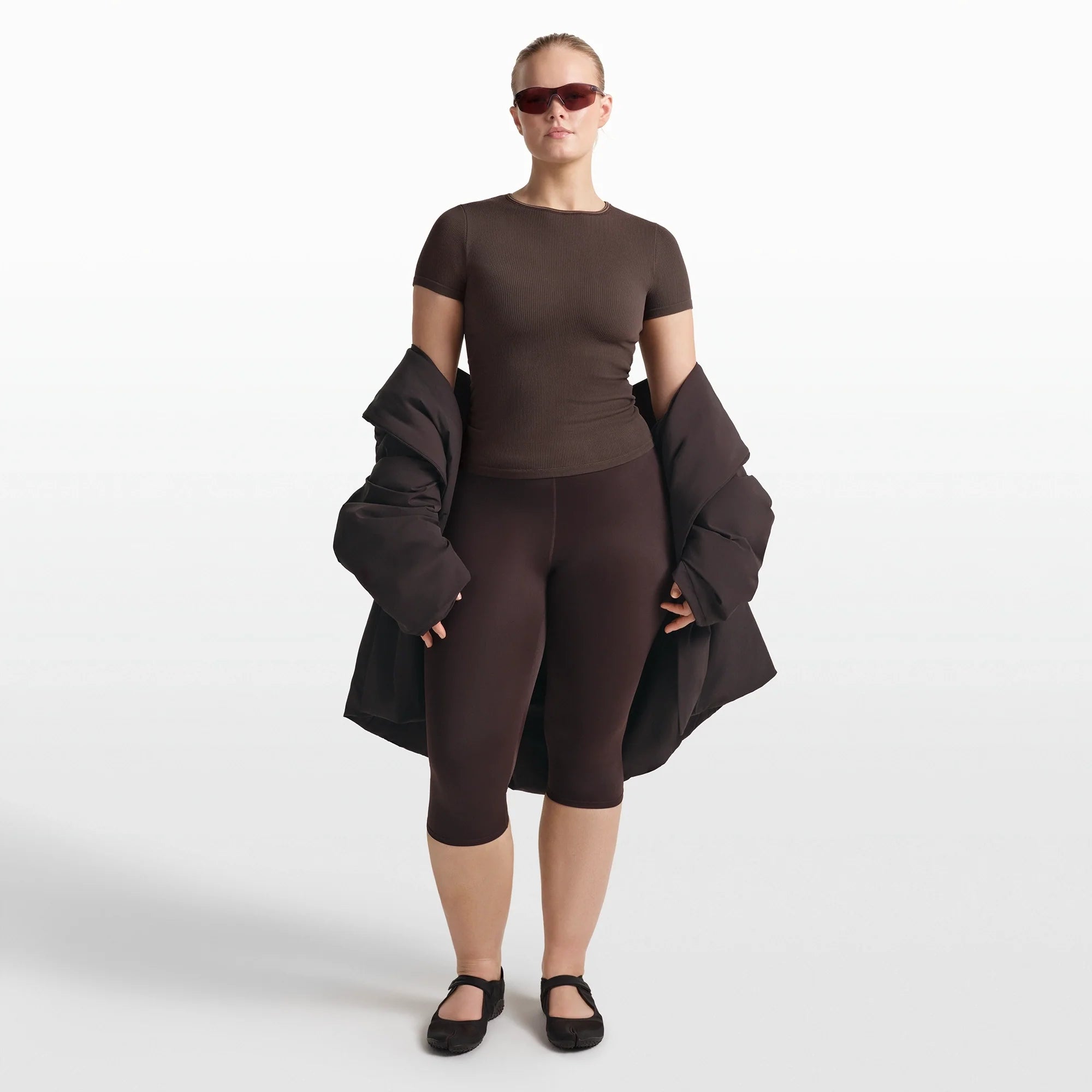 NikeSKIMS RIBBED SEAMLESS BABY T-SHIRT | PHOENIX