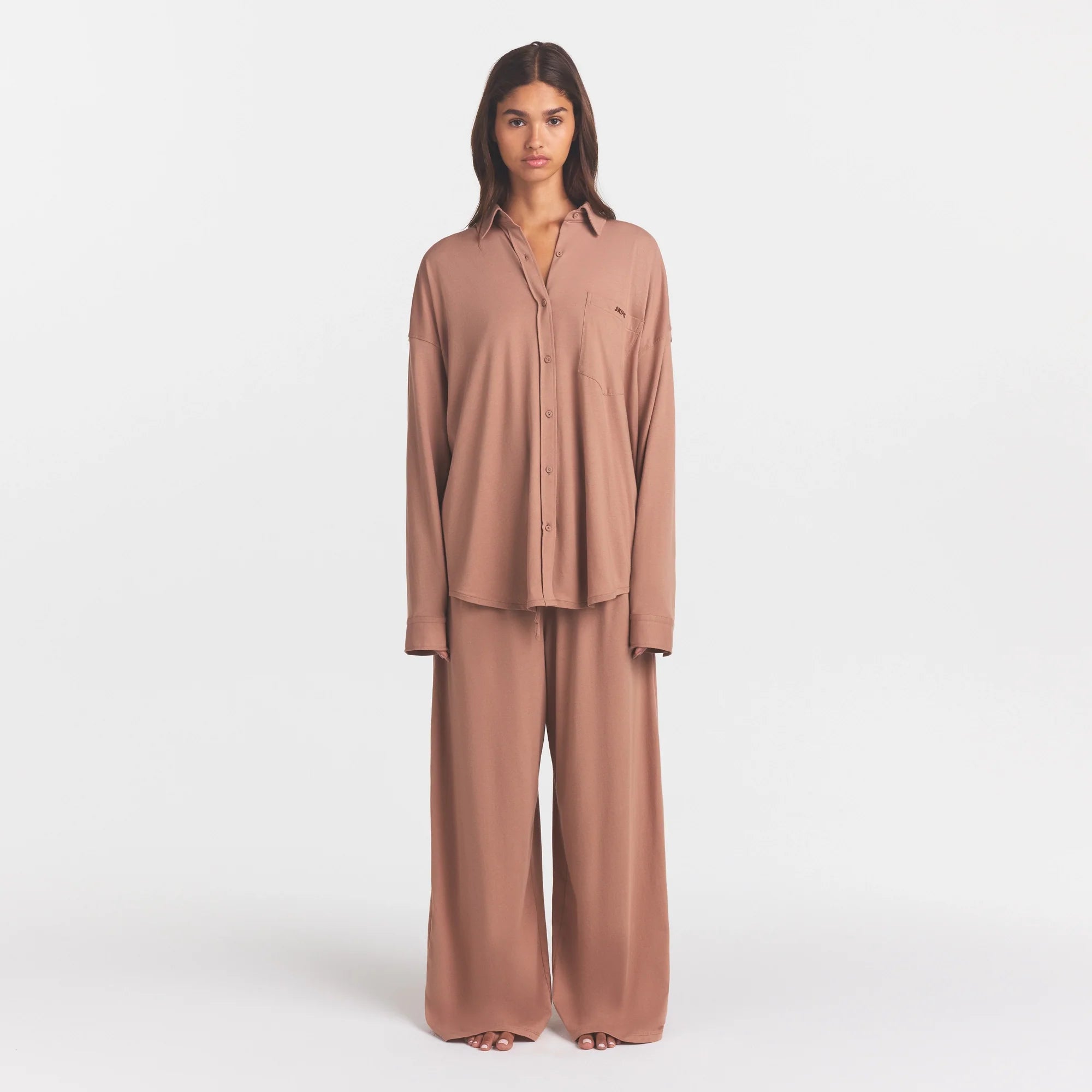ORGANIC COTTON SLEEP LONG SLEEVE SET | SIENNA