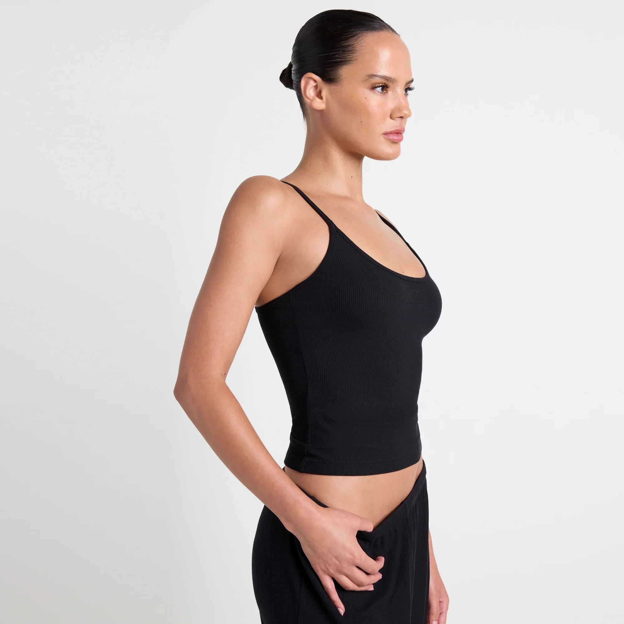 SOFT LOUNGE TANK SLEEP SET | ONYX