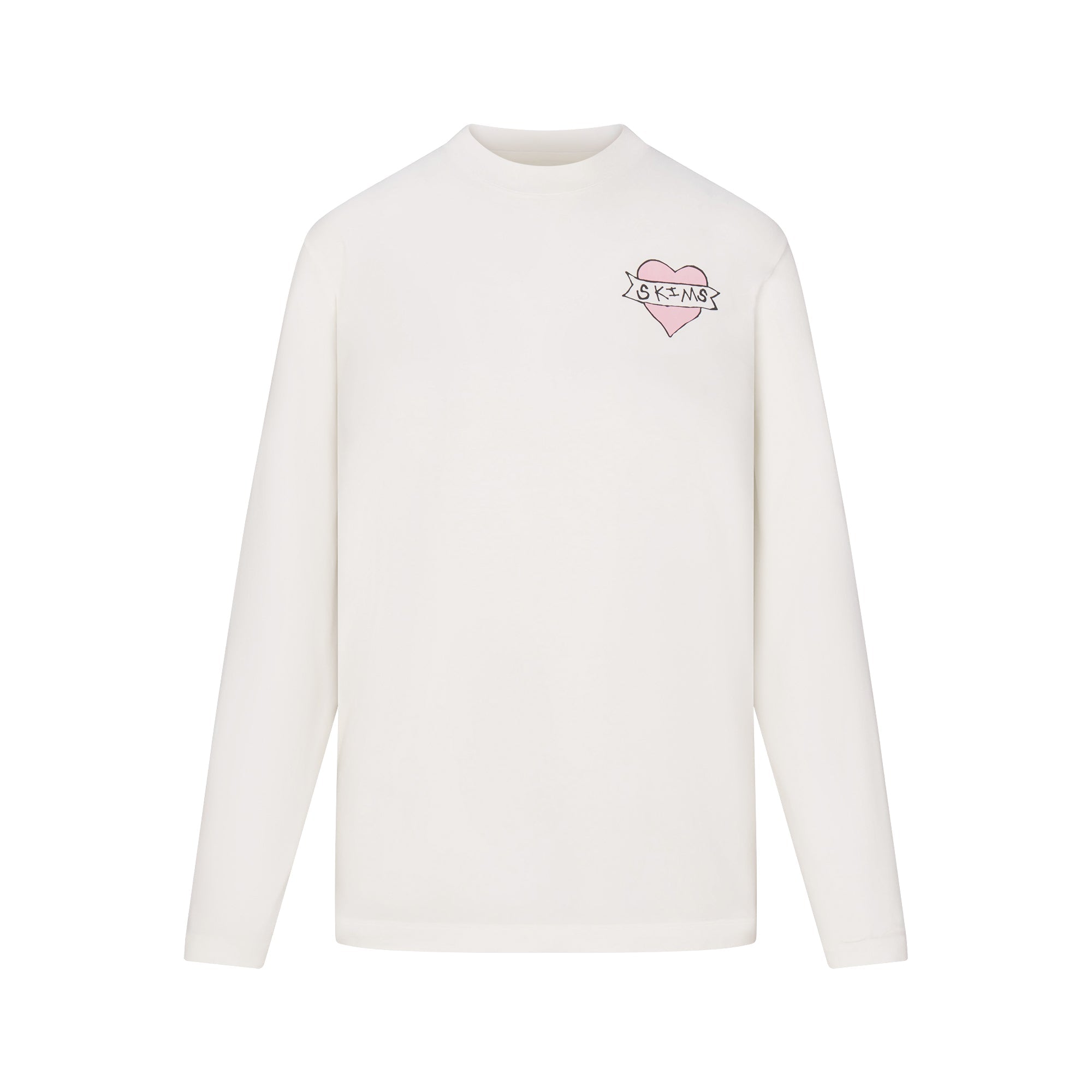 BOYFRIEND LONG SLEEVE T-SHIRT AND SHORT BOXER SET | MARBLE HEART BANNER