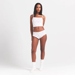 LOGO POINTELLE CAMI SLEEP SET | SNOW LACE HEARTS