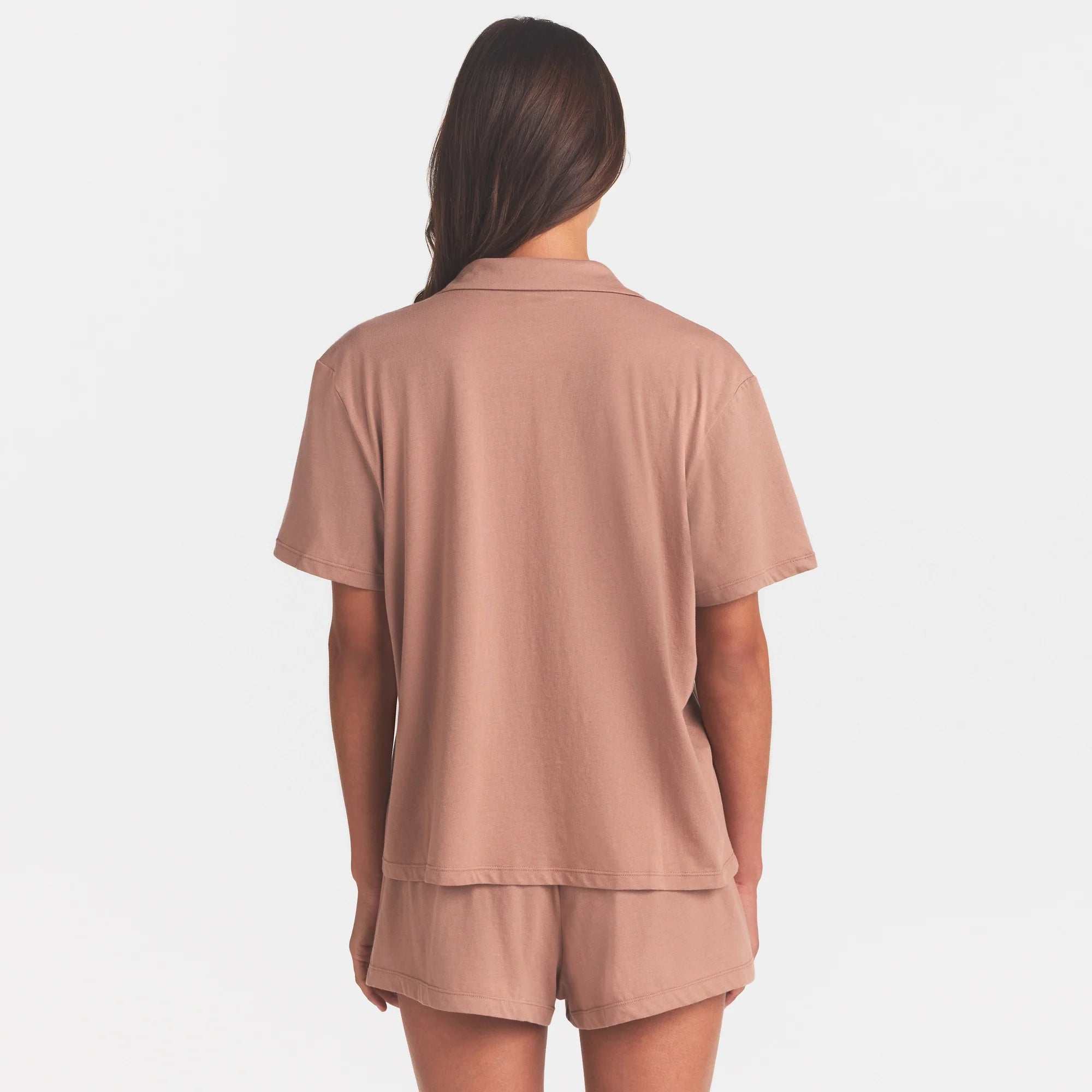 ORGANIC COTTON SLEEP SHORT SLEEVE SET | SIENNA