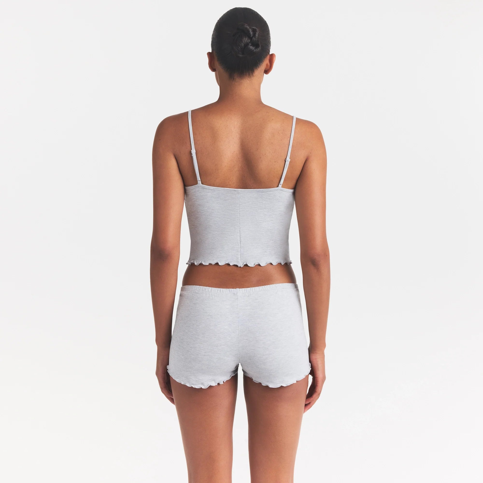 SKIMS SLEEP CAMI SET | LIGHT HEATHER GREY