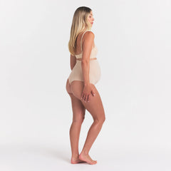 FITS EVERYBODY MATERNITY HIGH-WAISTED THONG | SAND