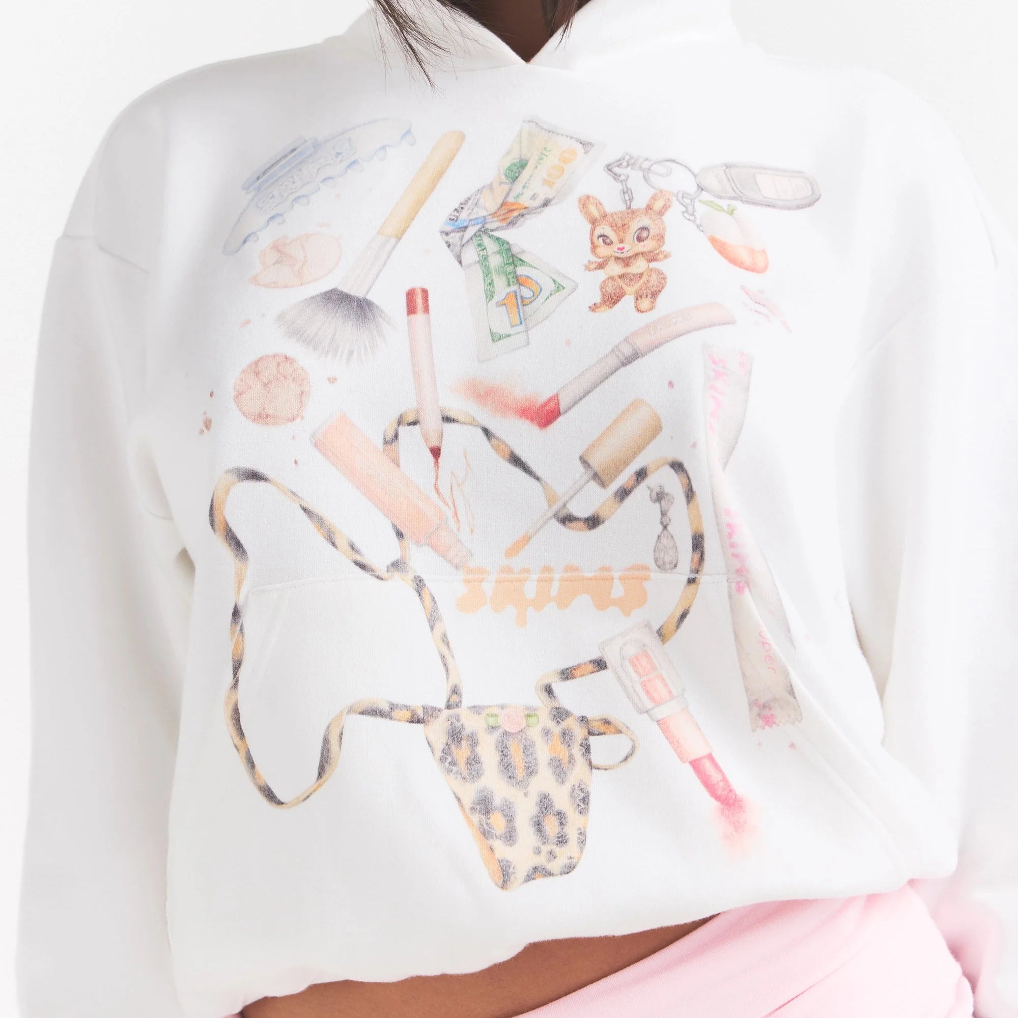 COTTON FLEECE CLASSIC HOODIE | SNOW IN MY BAG
