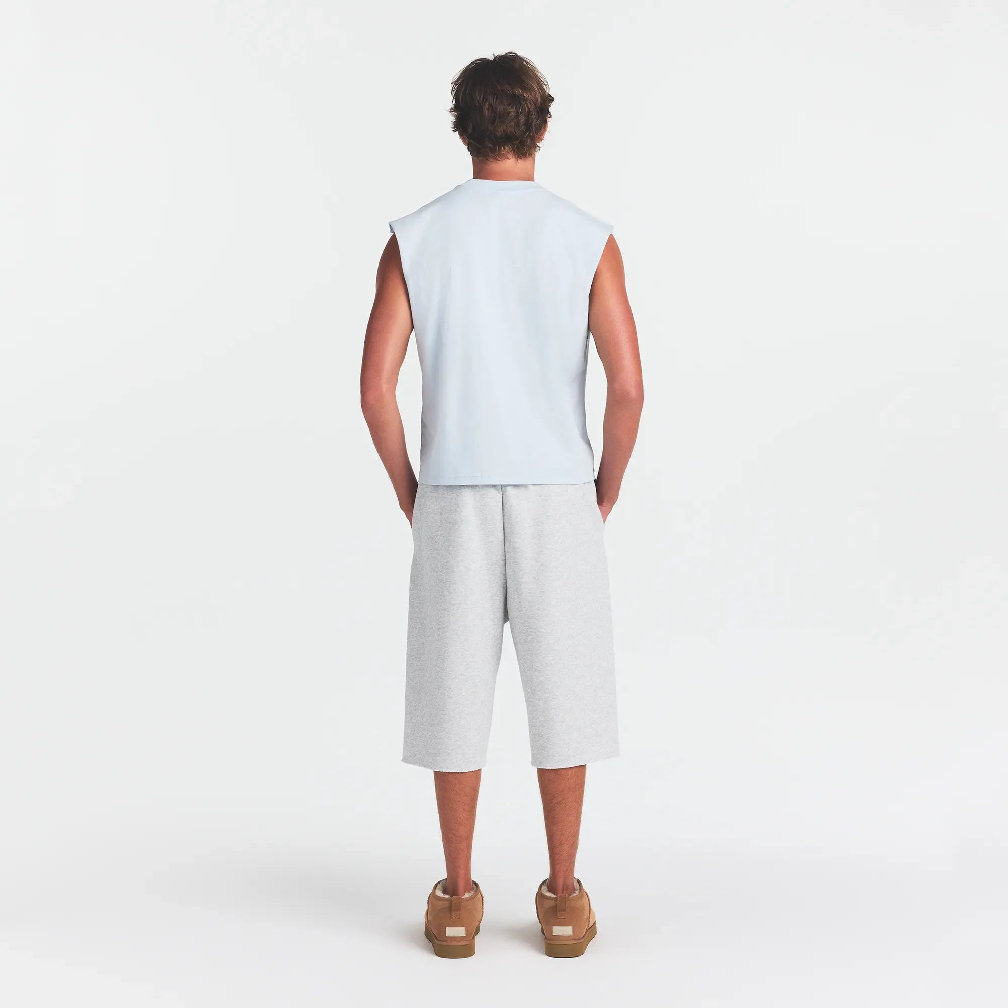 HEAVYWEIGHT COTTON MENS CROPPED MUSCLE TANK | ATMOSPHERE