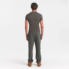 SKIMS COTTON RIB MENS T-SHIRT | JUNGLE