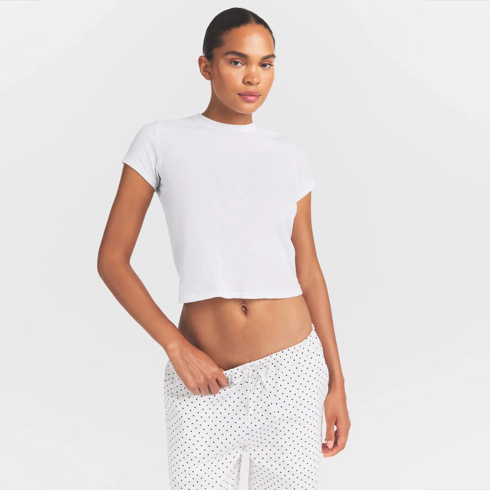 WORN IN JERSEY T-SHIRT | SNOW