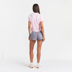 WORN IN JERSEY POLO | PEONY