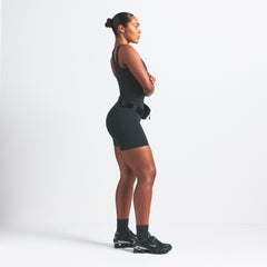NikeSKIMS MATTE DOUBLE STRAP SCOOP TANK | DARK TEAL