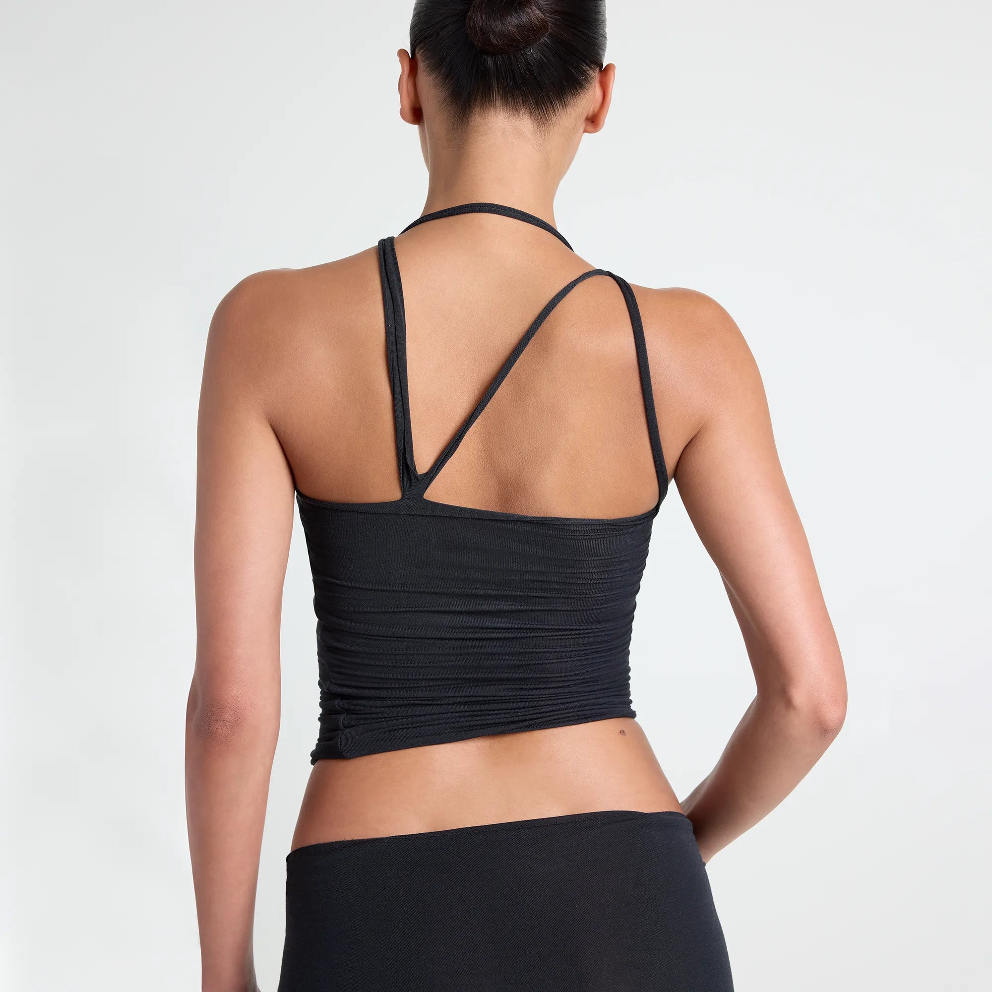 VETTESE X SKIMS SHEER MODAL TOP | ONYX