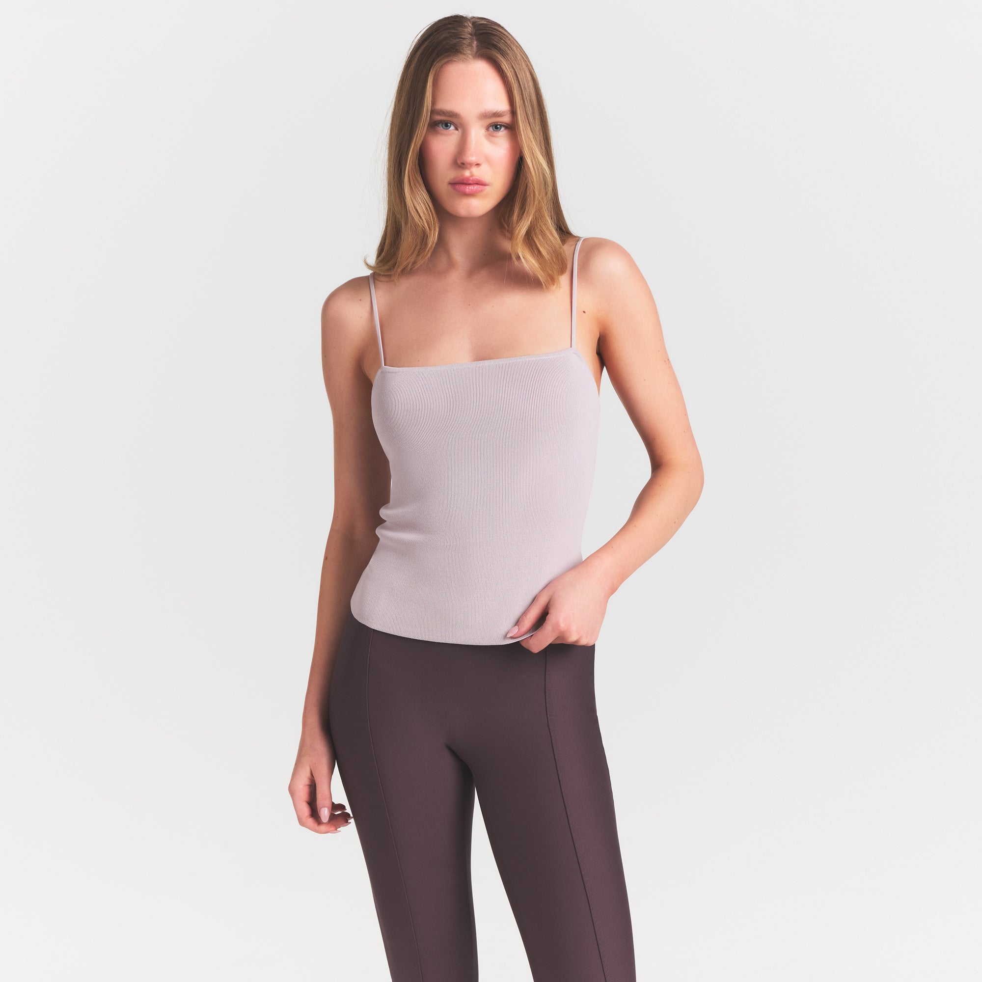 REFINED KNIT CAMI | IRIS MICA