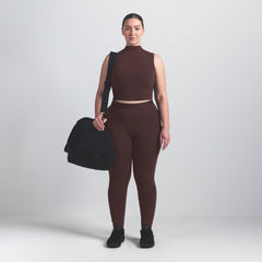 NikeSKIMS VINTAGE SEAMLESS MOCK NECK BRA TOP | PHOENIX