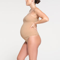 FITS EVERYBODY MATERNITY NURSING TANK | CLAY