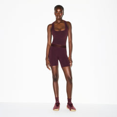 NikeSKIMS VINTAGE SEAMLESS RACERBACK TANK | CURRANT