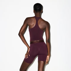 NikeSKIMS VINTAGE SEAMLESS RACERBACK TANK | CURRANT