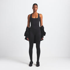 NikeSKIMS VINTAGE SEAMLESS RACERBACK TANK | OBSIDIAN