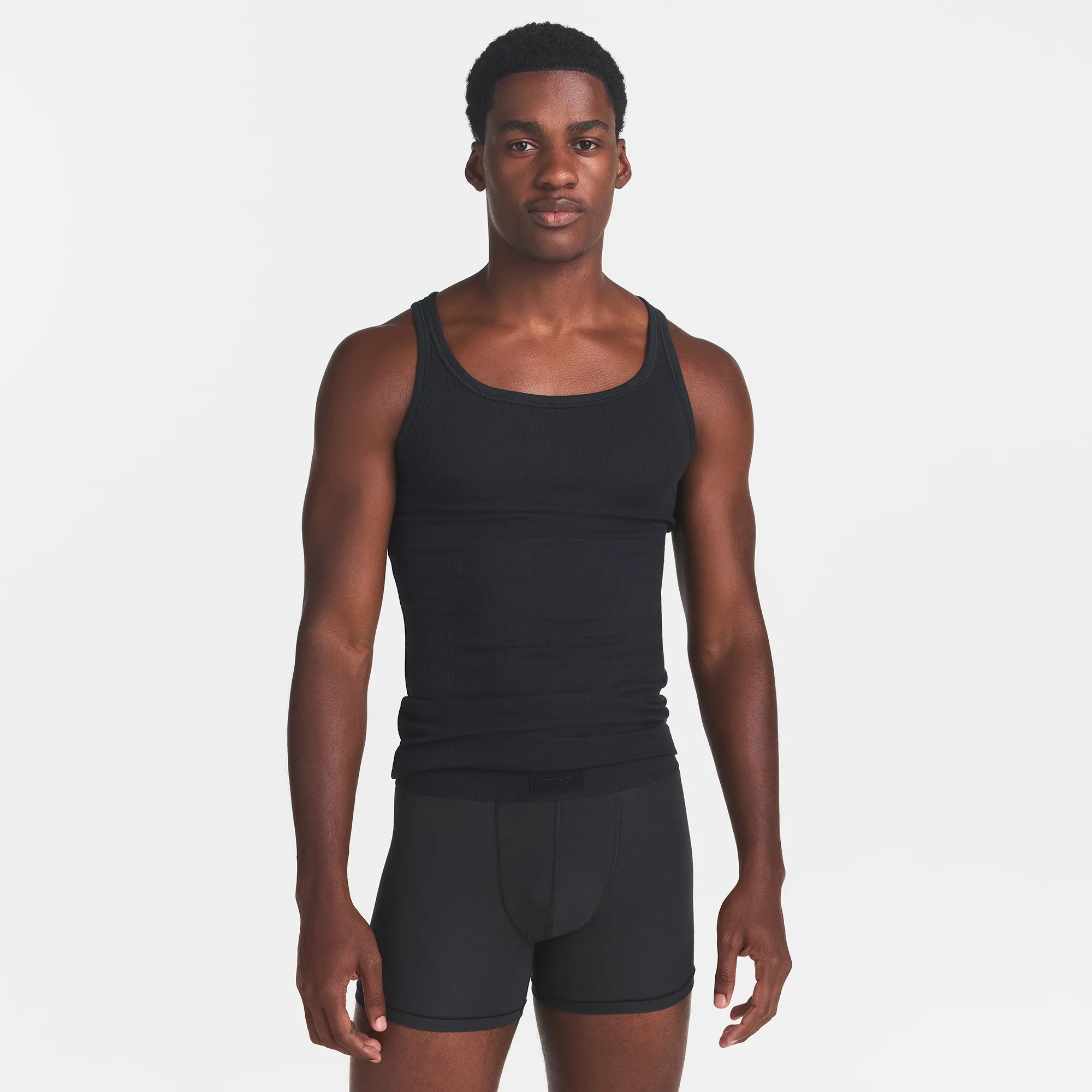 SKIMS COTTON MENS RIB TANK 3-PACK | JUNGLE MULTI