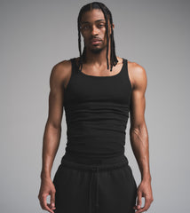 SKIMS COTTON MENS RIB TANK 3-PACK | ONYX