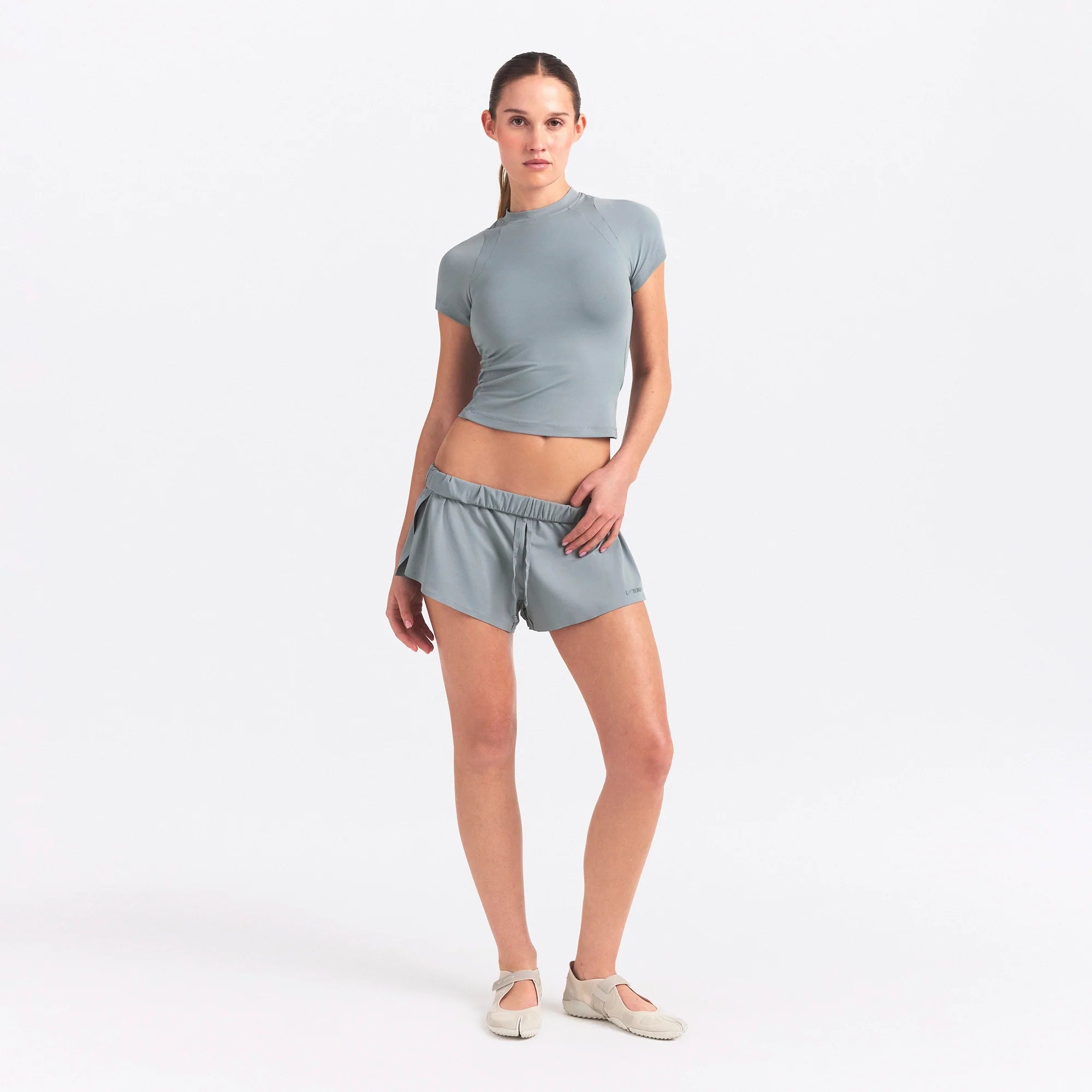 NikeSKIMS AIRY BABY T-SHIRT | WASHED PACIFIC