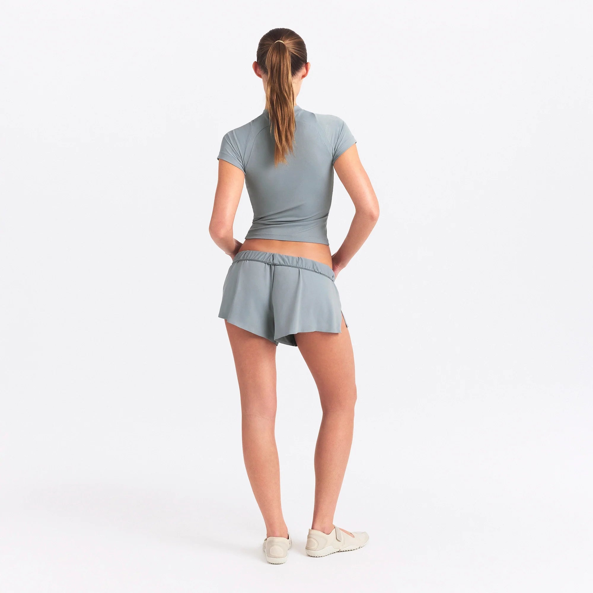 NikeSKIMS AIRY BABY T-SHIRT | WASHED PACIFIC