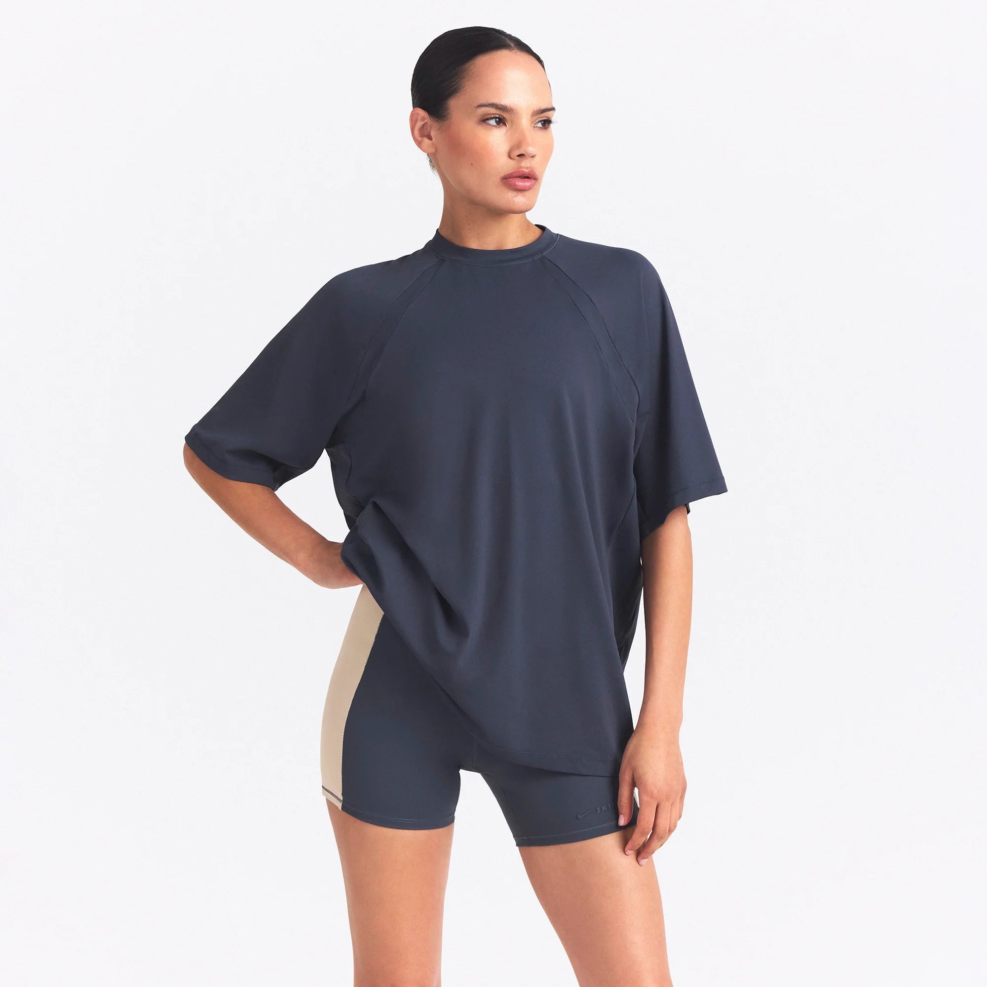 NikeSKIMS AIRY OVERSIZED T-SHIRT | DEEP ROYAL
