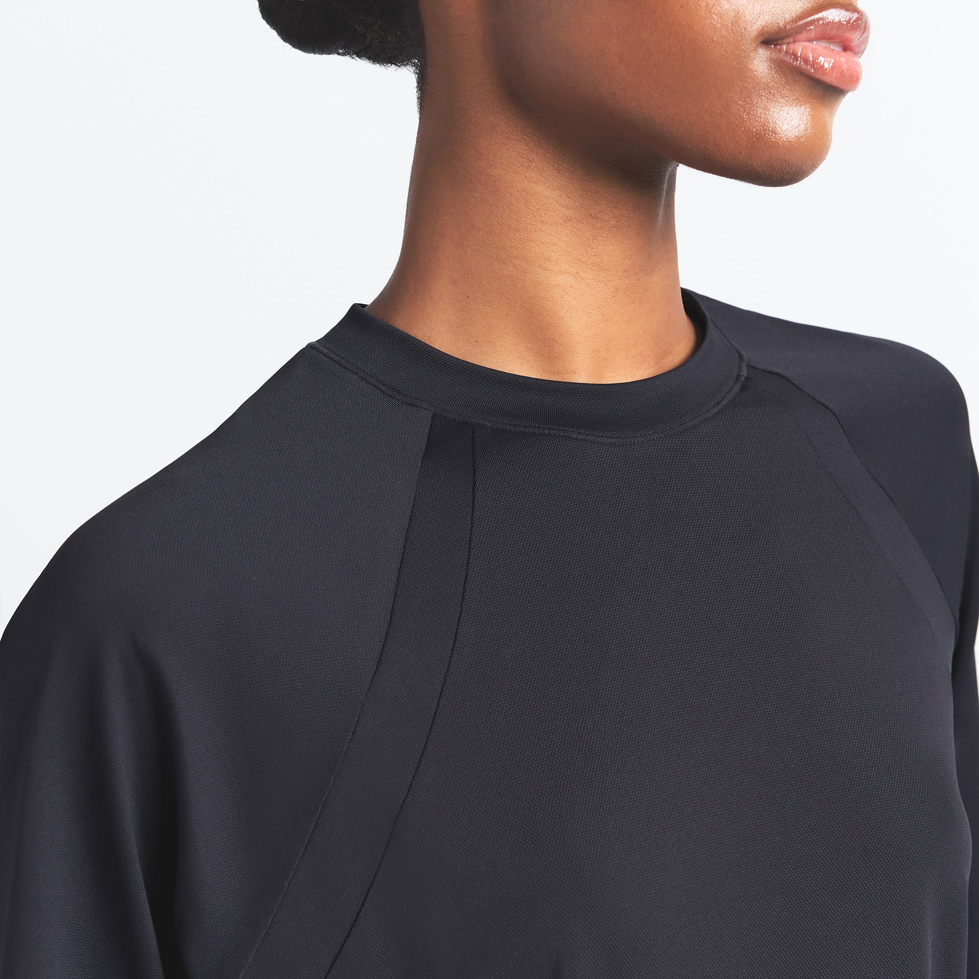 NikeSKIMS AIRY OVERSIZED T-SHIRT | OBSIDIAN