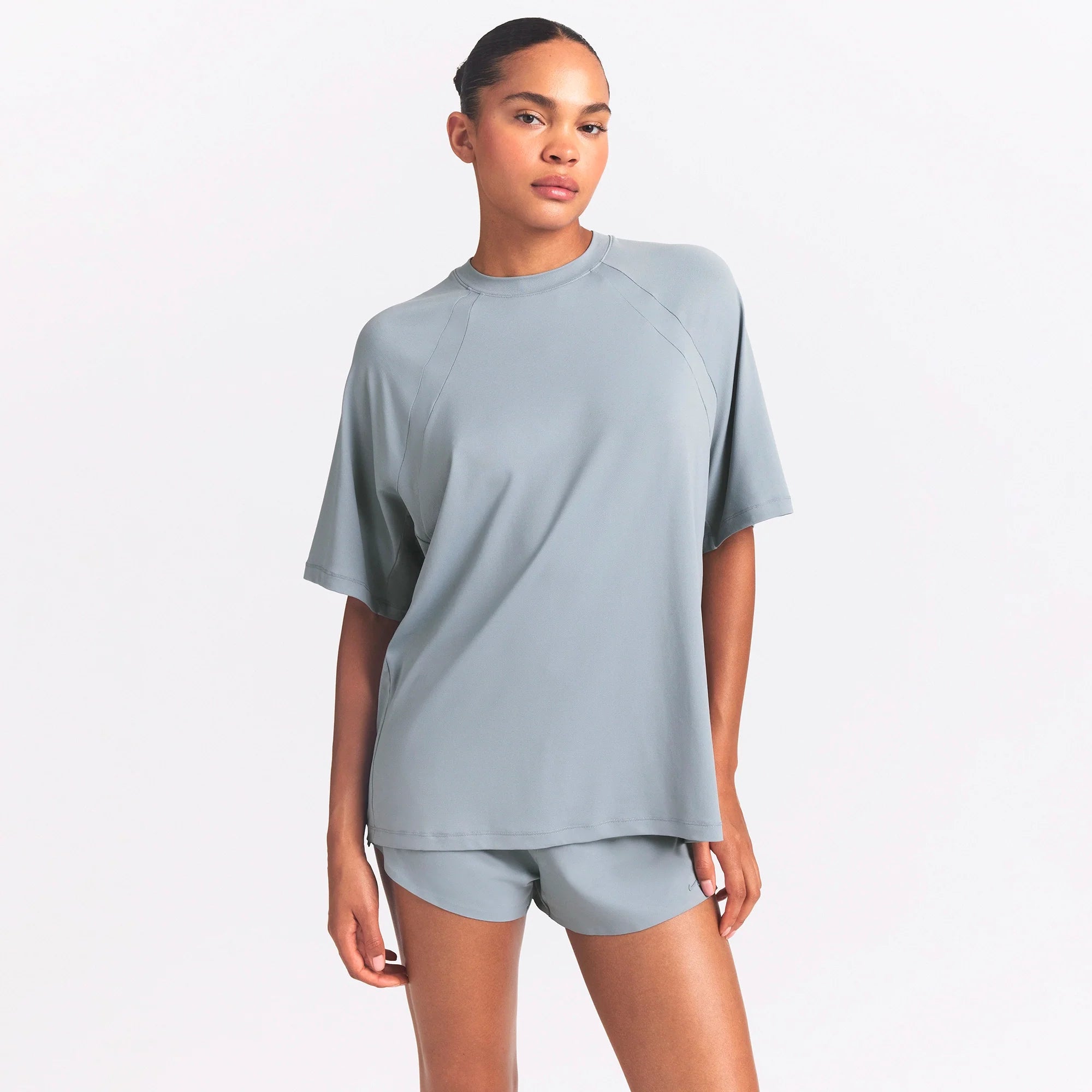 NikeSKIMS AIRY OVERSIZED T-SHIRT | WASHED PACIFIC