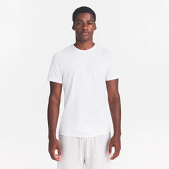 SKIMS COTTON MENS CLASSIC T-SHIRT | CHALK