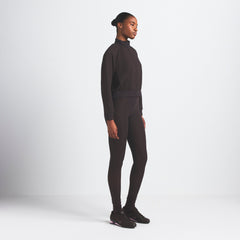 NikeSKIMS MATTE TRICOT TRACK JACKET | DARK ROAST
