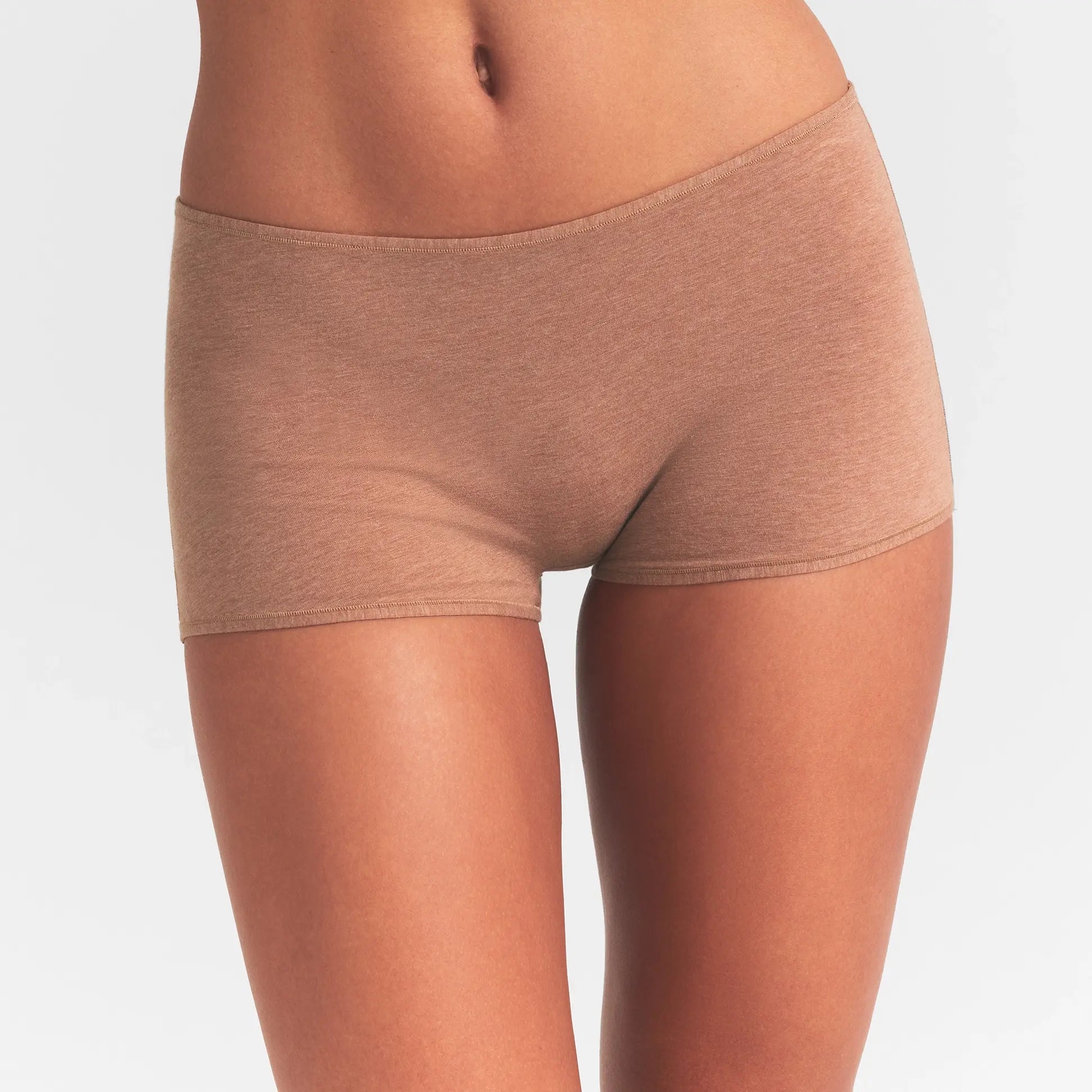 EVERYDAY COTTON BOY SHORT | SIENNA HEATHER