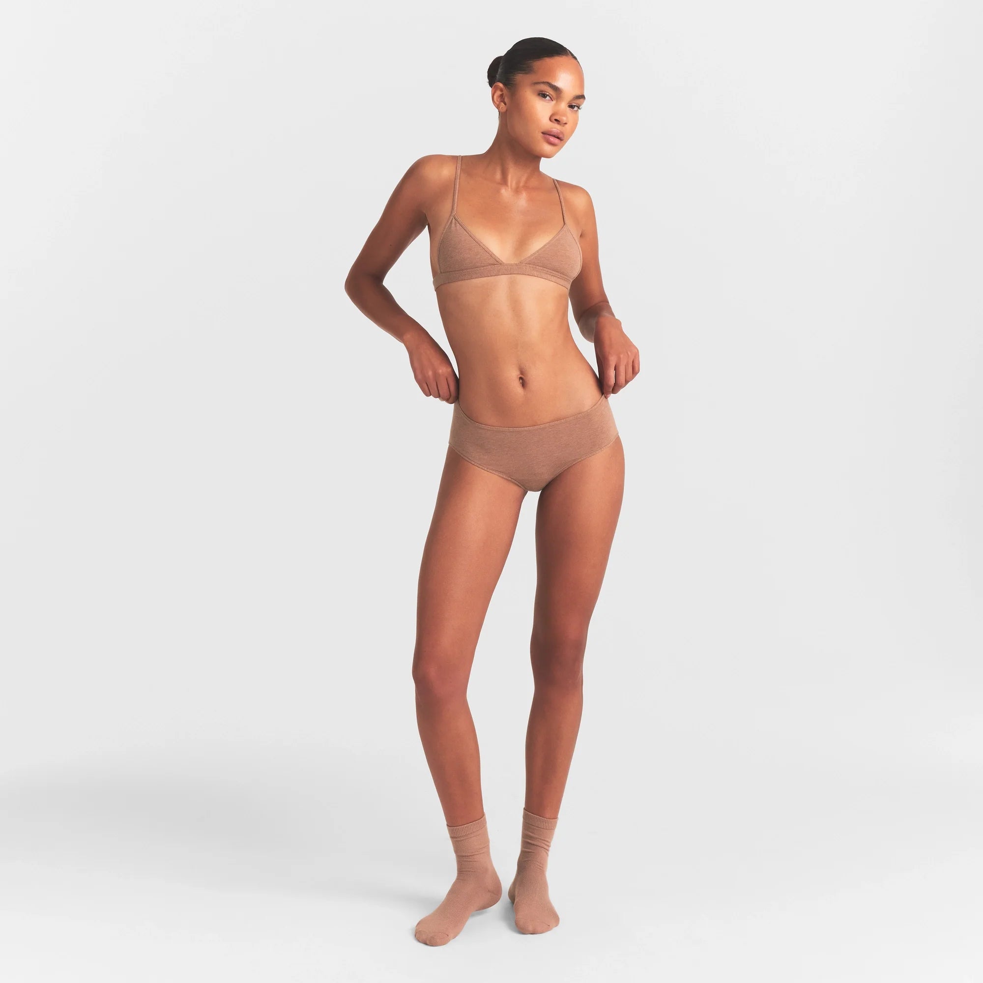 EVERYDAY COTTON HIPSTER | SIENNA HEATHER